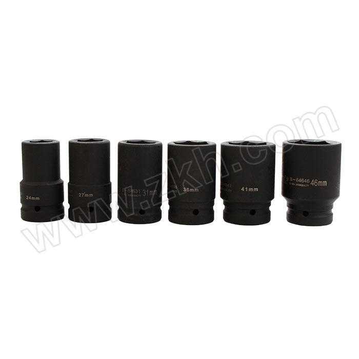 BESTIR/鹰之印 1"公制风炮套筒 BST-64634 34mm 1个