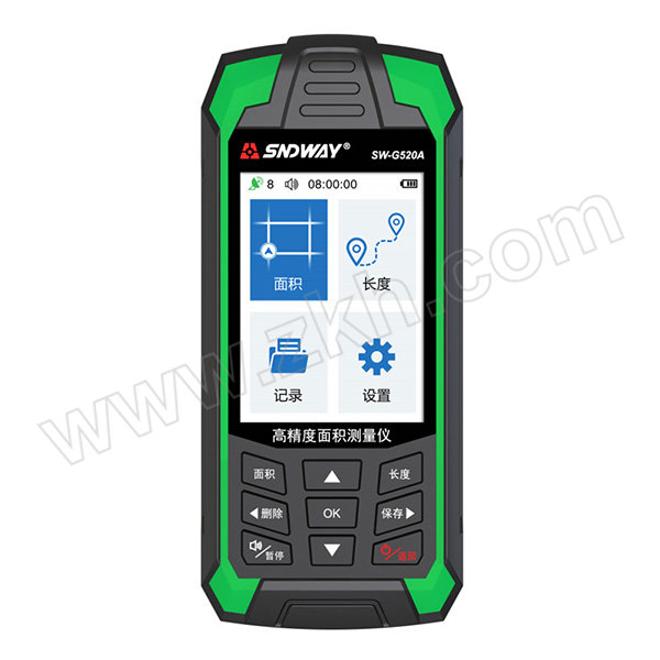 SNDWAY/深达威 测亩仪 SW-G520A 3.5AH锂电池 99笔存储 2.8"彩屏四星通道 1台