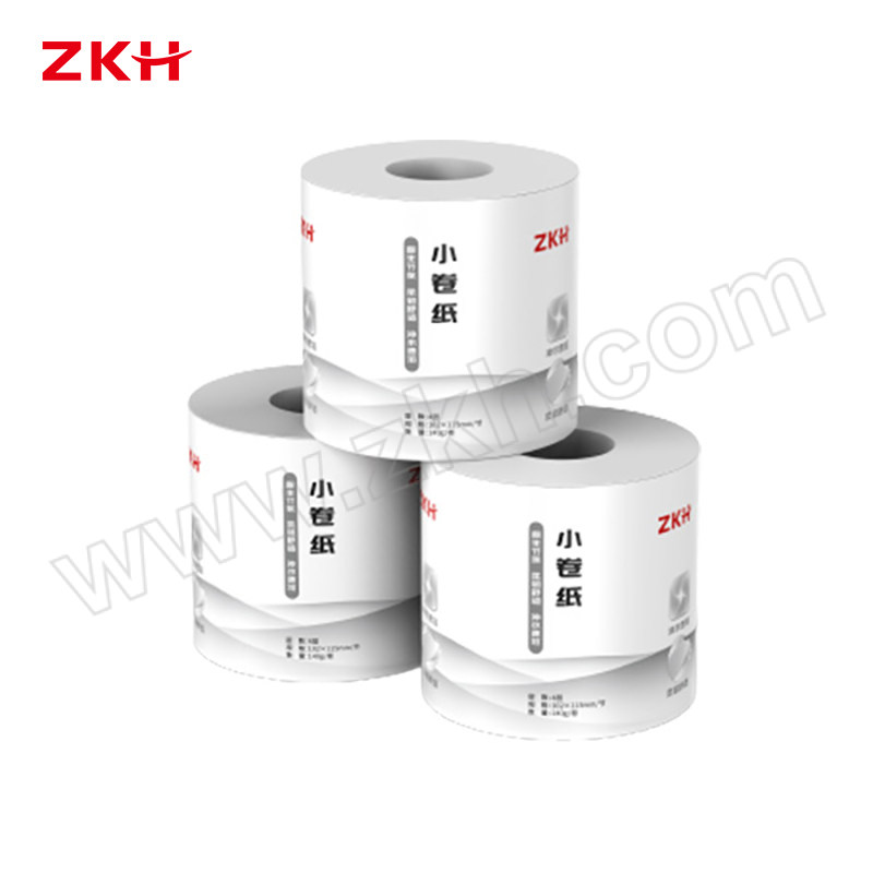 ZKH/震坤行 小卷纸 ZKH023 四层 102×115mm 140g×27卷 1箱