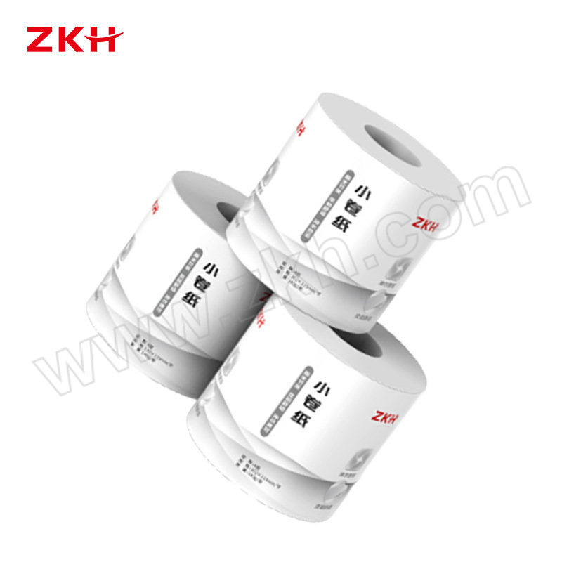 ZKH/震坤行 小卷纸 ZKH023 四层 102×115mm 140g×27卷 1箱