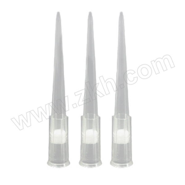 BIOSHARP/白鲨 200μL无菌带滤芯黄吸头 BS-200-TFR 替换装 96支 1盒