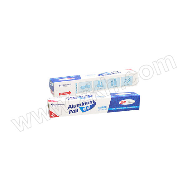 BIOSHARP/白鲨 加厚铝箔纸 BS-QT-027 15μm×30cm×20m 1卷