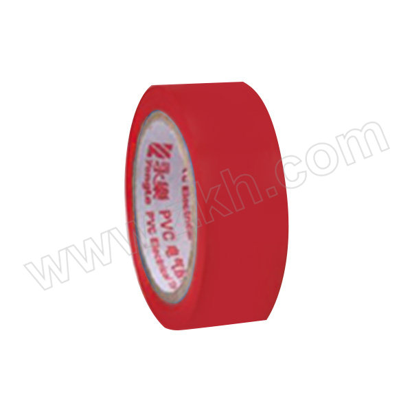 YONGLE/永乐 PVC电气绝缘胶带 130C 红色 0.13mm×17mm×18m 1卷