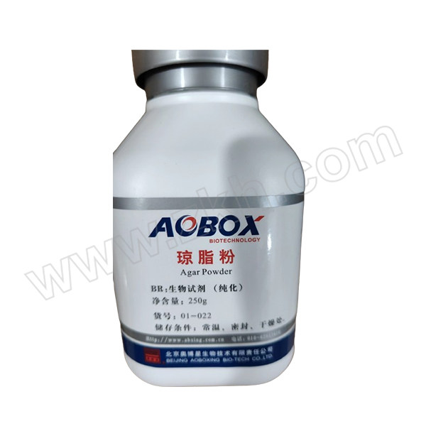 AOBOXING/奥博星 琼脂粉(纯化) 01-022 BR 250g 1瓶