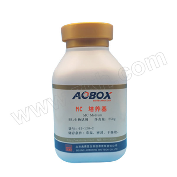 AOBOXING/奥博星 MC琼脂培养基 02-120-2 BR 250g 1瓶