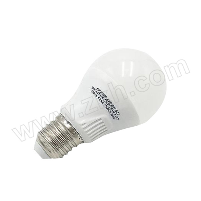 CARE/开尔照明 LED节能灯泡 A60 8W E27螺口 白光6500K 1个