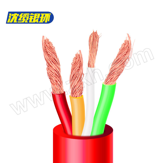 SLYH/沈缆银环 YGCR-0.6/1kV-3×25+1×16-需定制 护套红色 1米 硅橡胶耐高温180℃电缆