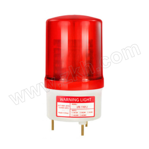 HANGYA/杭亚 LED旋转警示灯 LTE-1101J螺栓有声/AC220V 1~3W 1个