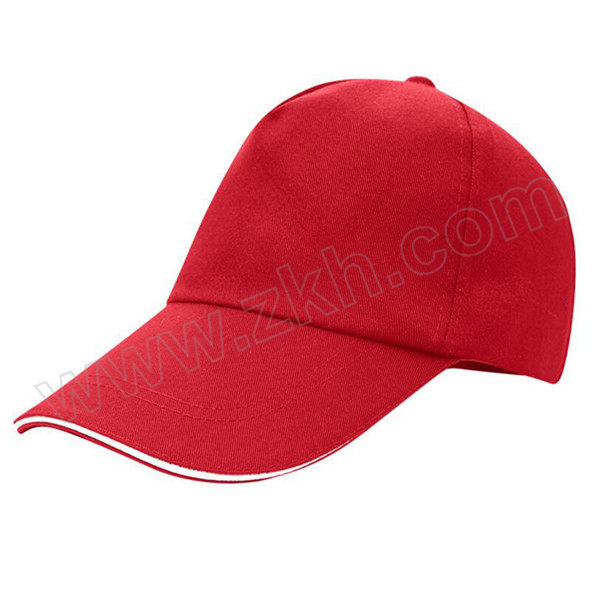 BAOPINFANG/寶品坊 棉布夹心款鸭舌帽 YSM1229H 红色 帽檐长度9cm 1个