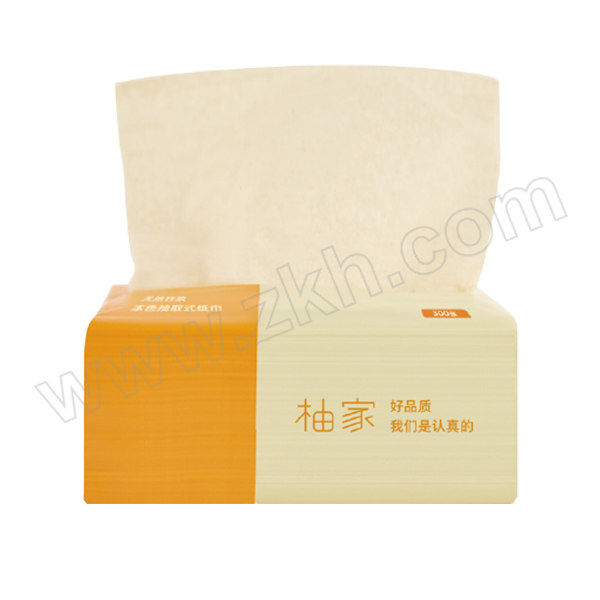 UJ/柚家 本色抽纸（家庭装） 6971188701543 175×115mm 3层 100抽×30包 1箱