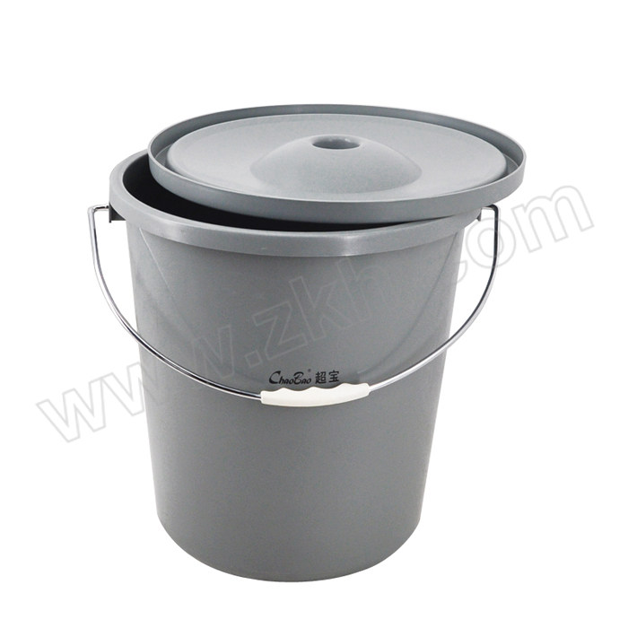CHAOBAO/超宝 物业环卫清洁水桶 B-006 20L 灰色 1个
