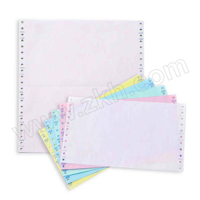 YS/元色 五联打印纸 241-5-无裂线-二等分 1000张 1盒