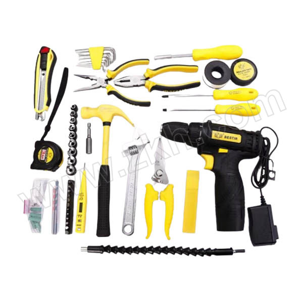 BESTIR/鹰之印 60件多用锂电钻工具组套 BST-92121 1套