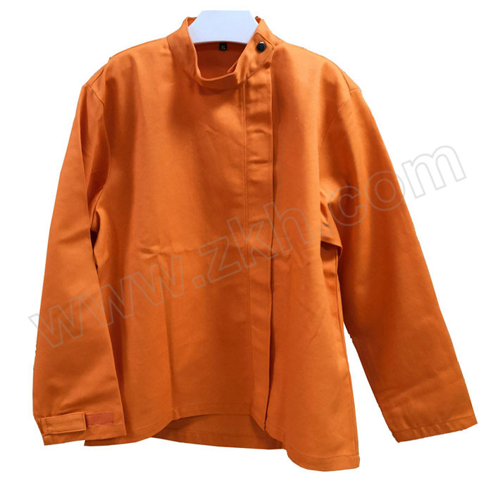 PORSCHAN/焊豹 橙色阻燃布焊工服 HB-CH107-M M 橙色 1件