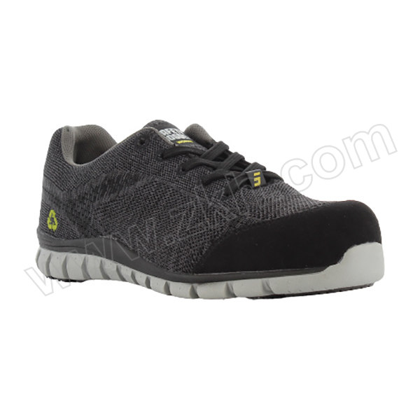 SAFETY JOGGER/鞍琸宜 MORRIS环保面料非金属低帮安全鞋 010717 36码 灰黑色 防砸防刺穿防静电 防滑 1双