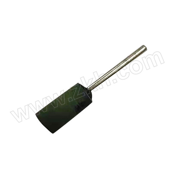 JSB/晶士霸 绿色橡胶磨头 圆柱形 5×15×3mm 总长40mm 1包