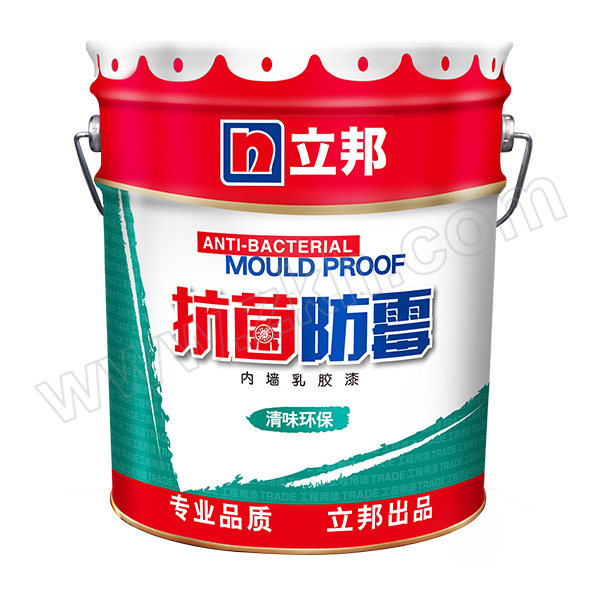 NIPPON/立邦 抗菌防霉内墙乳胶漆 白色 白色 20kg 1桶