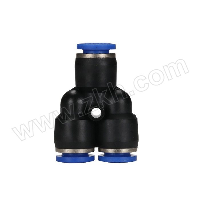 JELPC/佳尔灵 Y型三通快插式气动管接头 IPY8 塑料接头 快插8mm-快插8mm-快插8mm 1个