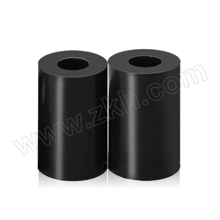 HYSKM/云上科贸 M5系列ABS直通柱 9-5.5×25 高度25mm 黑色 1000只 1包