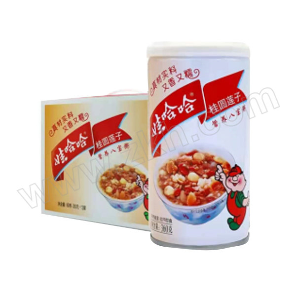 WAHAHA/娃哈哈 桂圆莲子八宝粥 6902083882433 360g×12 1箱