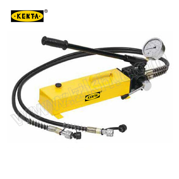 KENTA/克恩达 两段式双回路钢制手动液压泵 KT9-2020-826 储油量3500cm³ 双回路 1套