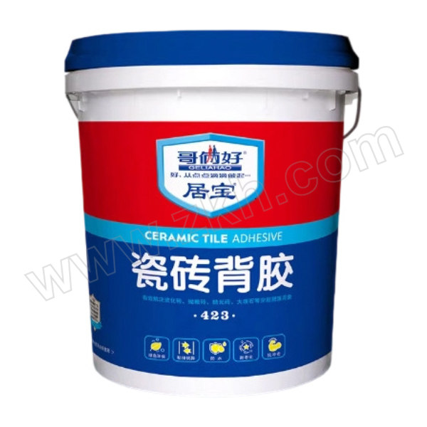 GELIAHAO/哥俩好 瓷砖胶（匠心智造瓷砖背胶） 423 4kg 1桶