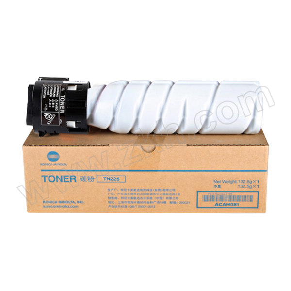 KONICAMINOLTA/柯尼卡美能达 碳粉 TN225H 黑色 适用bizhub226i/246i/266i/306i复印机 1支