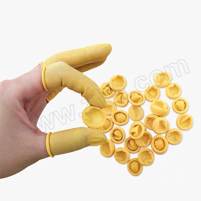 JIAHE/嘉和净化 防静电手指套 400g±20g 黄色 均码 1包