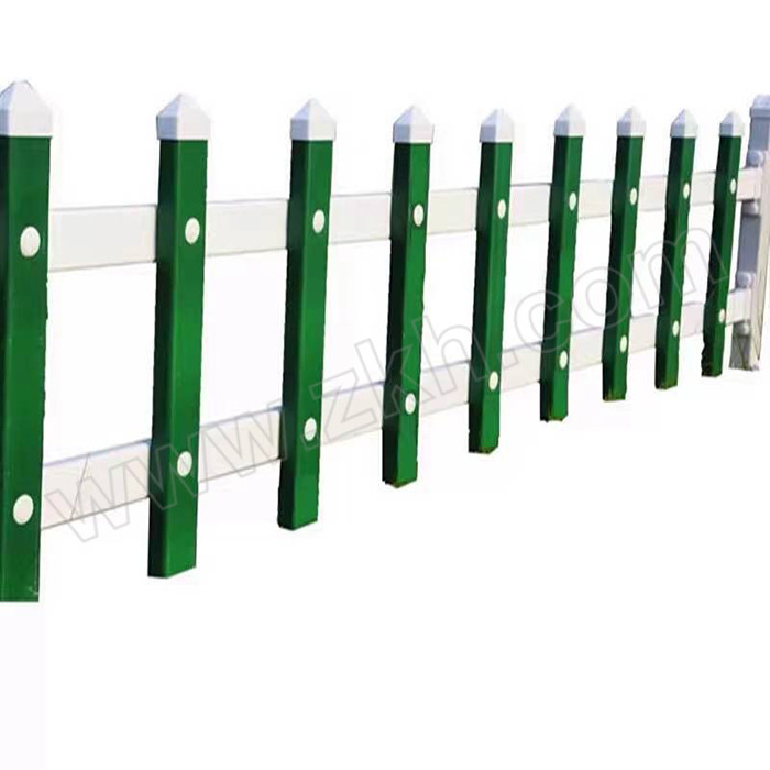 YUETONG/月桐 pvc护栏草坪围栏 定制 绿色+白色 1米