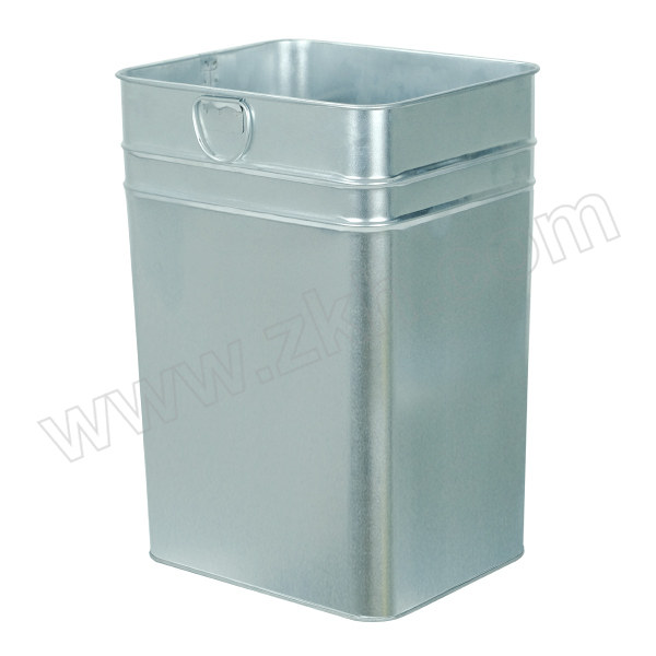 MXHW/麦享环卫 镀锌垃圾桶内桶 310×330×430mm 40L 银色 尺寸可定制 1个