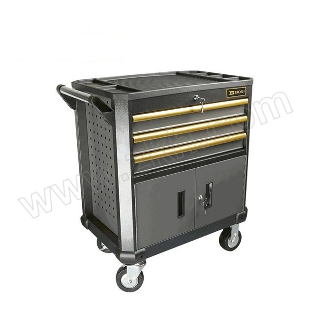 BOSI/波斯 三抽屉铂金工具车 BS522923 1辆