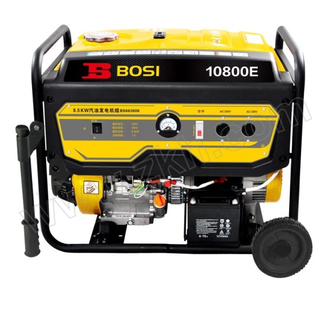 BOSI/波斯 汽油发电机组 BS-10800E 启动方式手电启动 1台