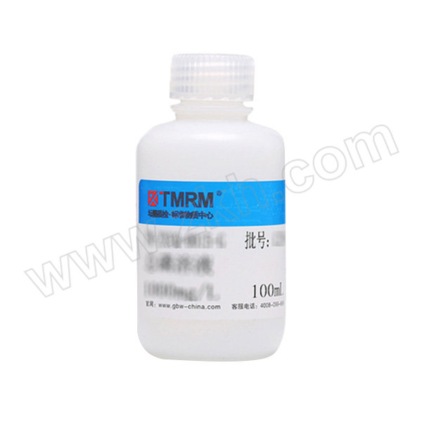 TMRM/坛墨质检 氯化钴色调标准储备液 TM-2020-0901-1 标准值59.5mg/mL 100mL 1瓶
