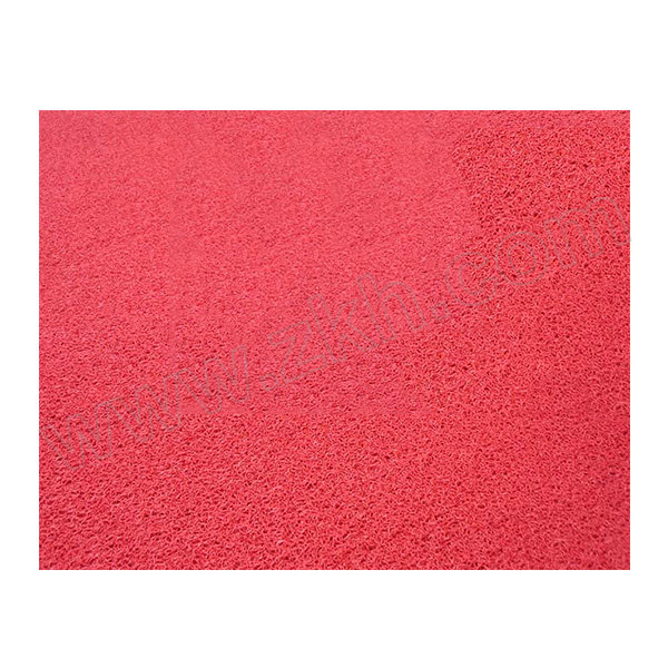 ECOBOOTHS/爱柯部落 豪斯系列圈丝控尘地垫 7004 红色 2m×1.2m×10mm 1片
