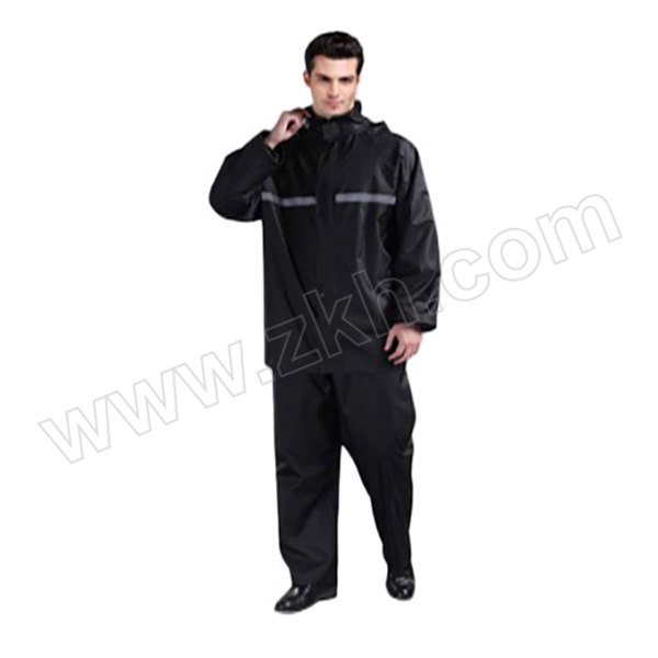 MENGLI/孟力 99式雨衣套装 分体式 3XL(仅有此尺码) 黑色 1套