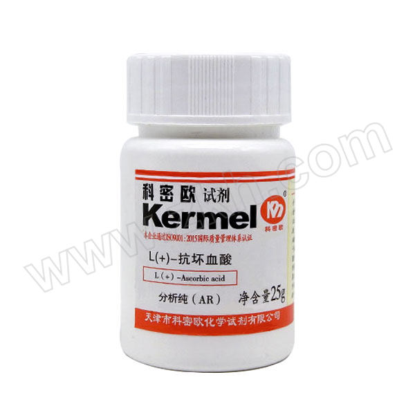 KERMEL/科密欧 L-抗坏血酸 001-461-25g CAS号50-81-7 等级AR 1瓶