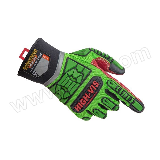 SEIBERTRON/赛伯坦 五级防割防水防风防砸防穿刺手套 HIGH-VIS WPC5 L 1副