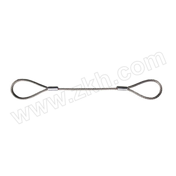 ZYT/卓引特 316不锈钢压制索具 WBWB-6*1M 额定载荷4.23kN 使用长度1m 直径6mm 1根