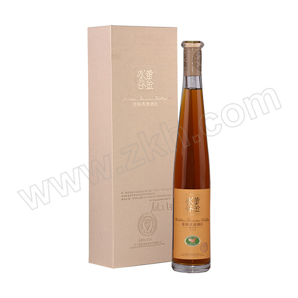ZHANGYU/张裕 黄金冰谷冰酒酒庄金钻冰酒 6942295300066 375mL 山东烟台 威代尔 1瓶
