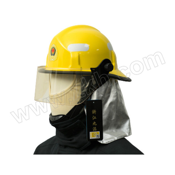 JIUPAI/九派 美式消防头盔 FTK-B/C 黄色 增强尼龙 3C认证 1顶