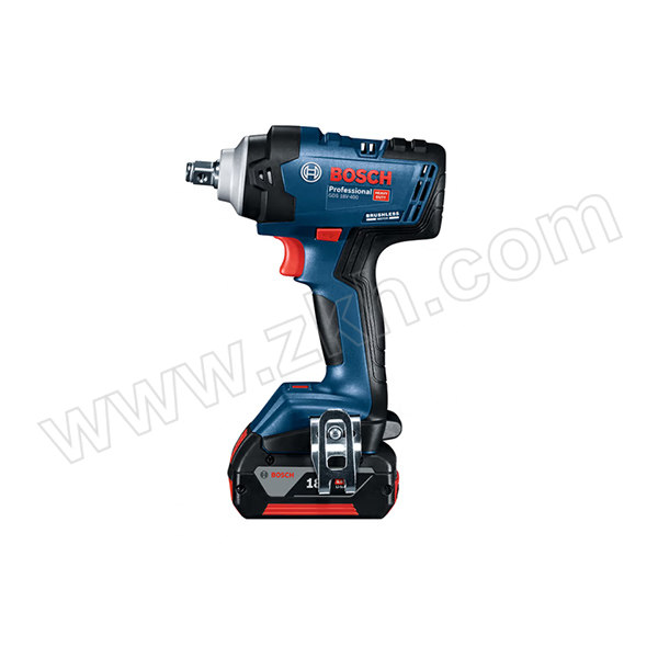 BOSCH/博世 充电式冲击扳手 GDS 18V-400 含两电一充 18V/5Ah 1台