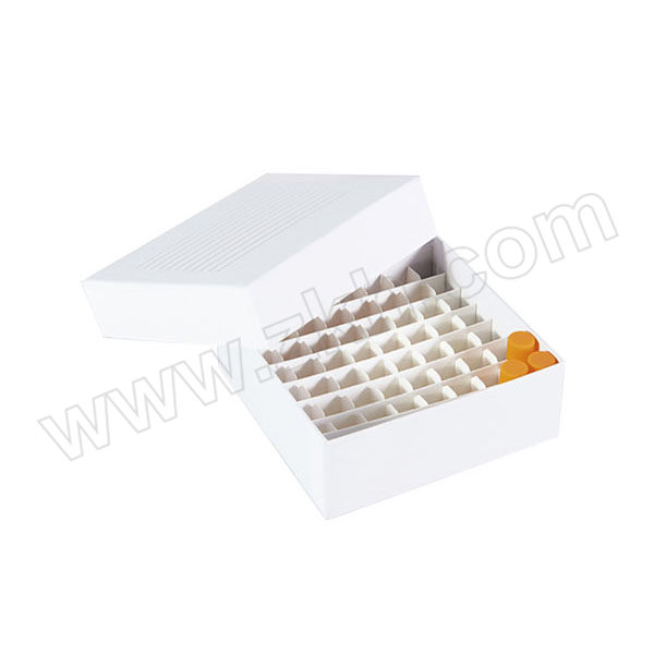 ASONE/亚速旺 经济型纸制冻存盒 CC-4602-01 纸质 白色 1袋