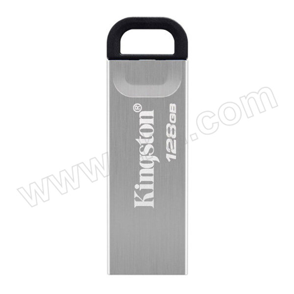KINGSTON/金士顿 U盘 DTKN/128GB USB3.2 银色 金属外壳 读速200MB/s 1个