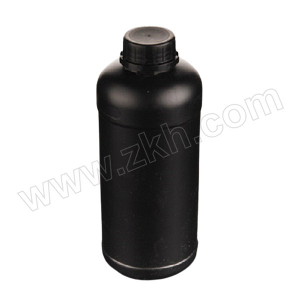 LEIGU/垒固 HDPE塑料样品圆瓶黑色 S-001035 1L 1个