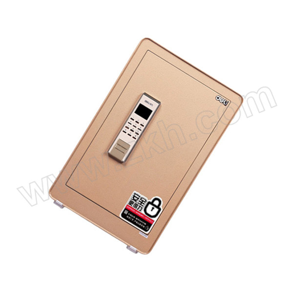 DELI/得力 电子密码保管箱 4084 H610×W380×D360mm 金色 1台