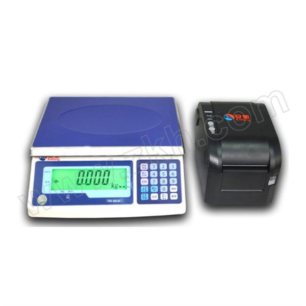 ANHENG/安衡 带打印不干胶标签条码电子台称(非第三方过检产品) AH-TBS+P-15kg-0.1g 0~15kg 1台