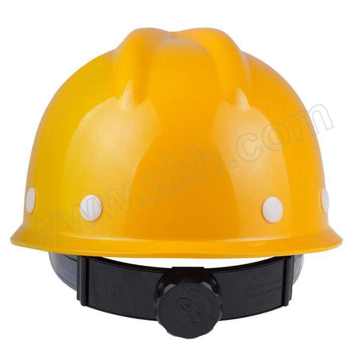 XINGONG/星工 光大水务玻璃钢V型安全帽 XGV-3 黄色 8点式帽衬 涤纶吸汗带 斜插下颏带 1顶