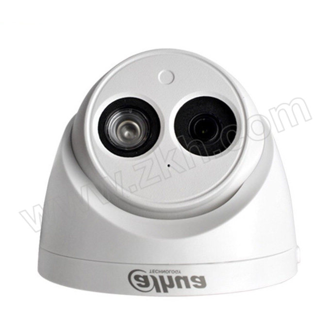 DAHUA/大华 200万红外半球网络摄像机 DH-IPC-HDW1230C-A 镜头焦距3.6mm 支持POE供电 红外夜视 音频拾音录音 1台
