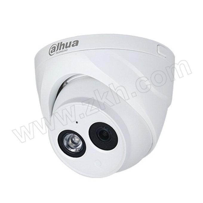 DAHUA/大华 200万红外半球网络摄像机 DH-IPC-HDW1230C-A 镜头焦距3.6mm 支持POE供电 红外夜视 音频拾音录音 1台
