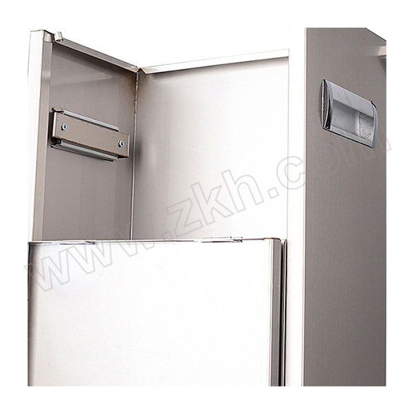 HONGLIE/轰烈 304不锈钢灭火器箱 S-D4# 600×760×200mm(不含脚) 可放置4个6kg干粉灭火器/4个2kg二氧化碳灭火器 1个